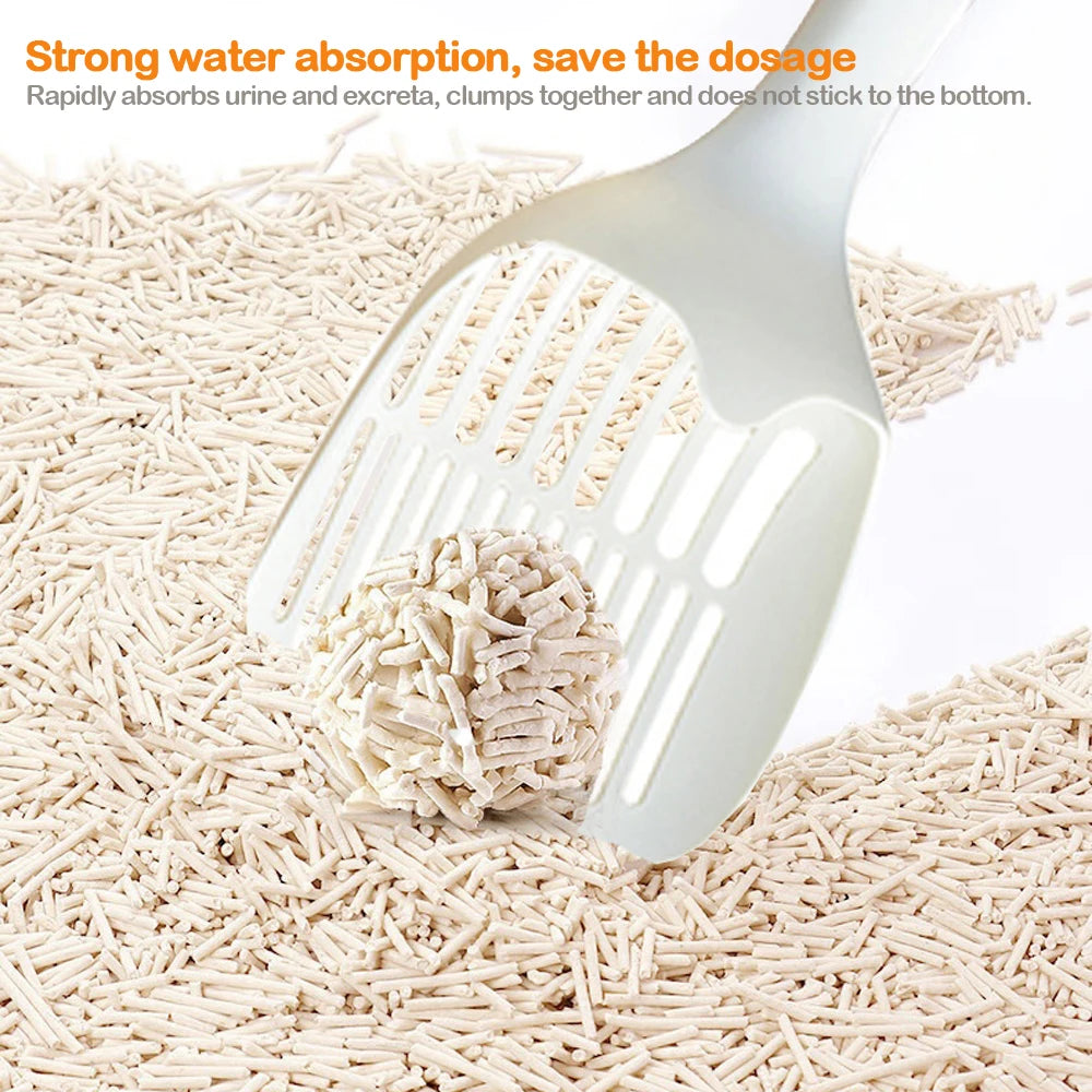 Binder litter for cats tofu litter without cats easy to clump controls odors launched in the toilet lavender flavor bps-15458