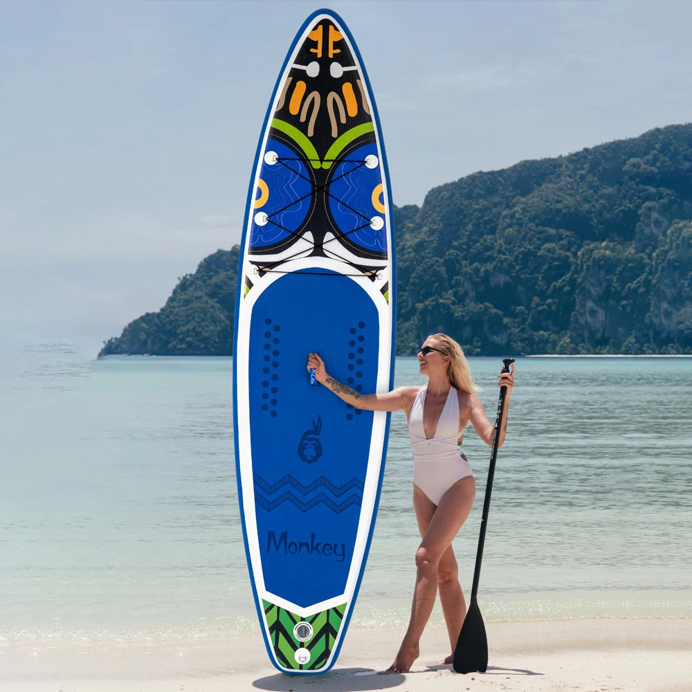 Feath-R-Lite 11'6" / 11' Inflatable Stand up Paddle Board SUP Surfboard with Accessories Lightweight Portable Paddle Board for Surfing