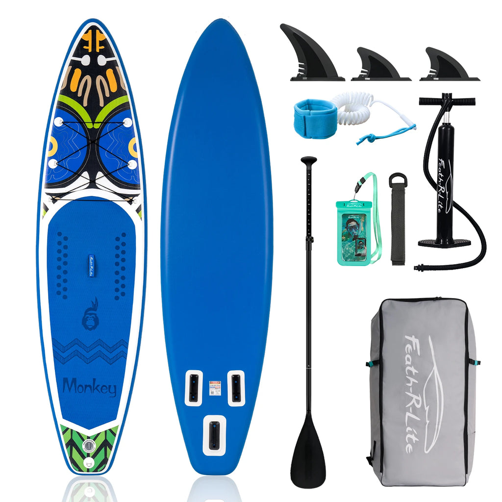Feath-R-Lite 11'6" / 11' Inflatable Stand up Paddle Board SUP Surfboard with Accessories Lightweight Portable Paddle Board for Surfing